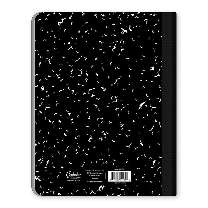 Marble Composition Notebook College Ruled 9.75 x 7.5in 100 Sheets 10201