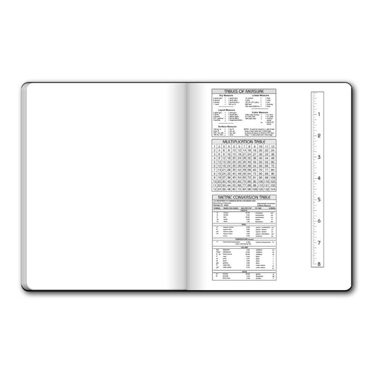 Unruled Blank Composition Notebook 9.75 x 7.5in 50 Sheets 13050