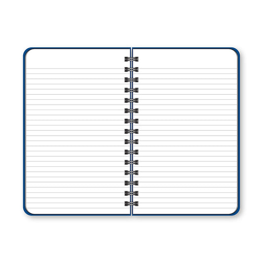 iQ BOLD Hidden Wire Notebook Narrow Ruled 8" x 5" 120 Sheets 50580