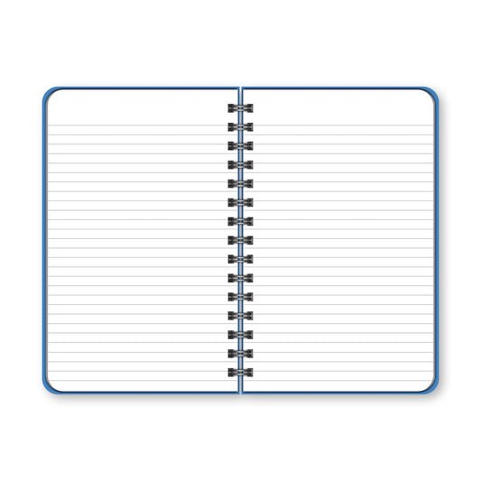 iQ BOLD Hidden Wire Notebook Narrow Ruled 9" x 7" 120 Sheets 50790