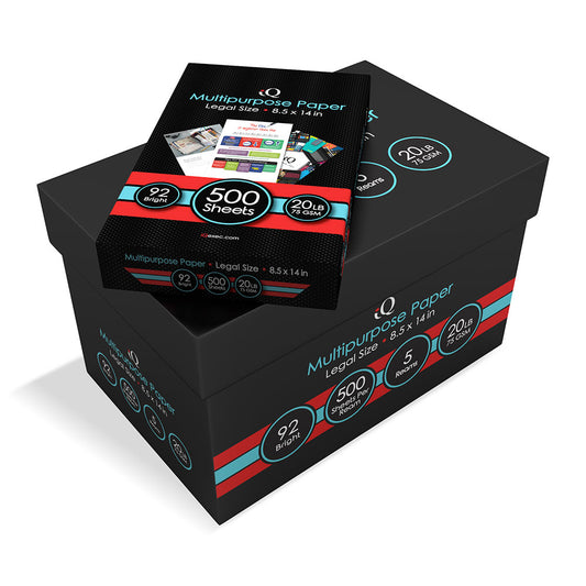 iQ Multipurpose Legal Paper Pallet 8.5 x 14in 300 Reams 150,000 Sheets 80514