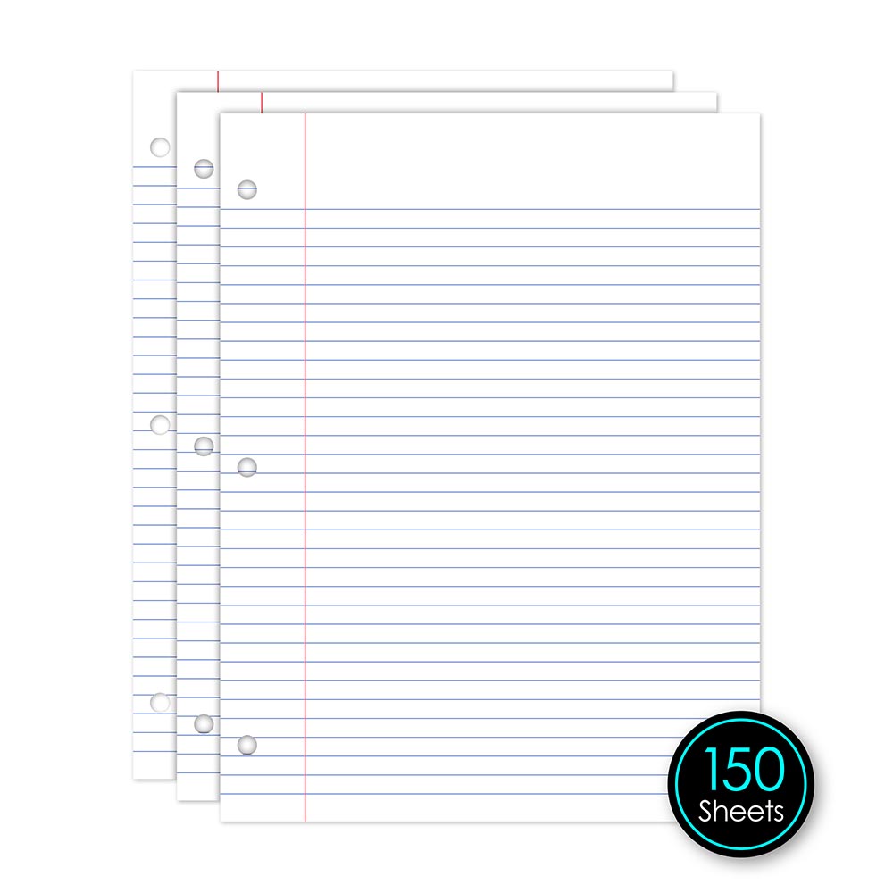 Filler Paper College Ruled 10.5 x 8in 150 Sheets 81151