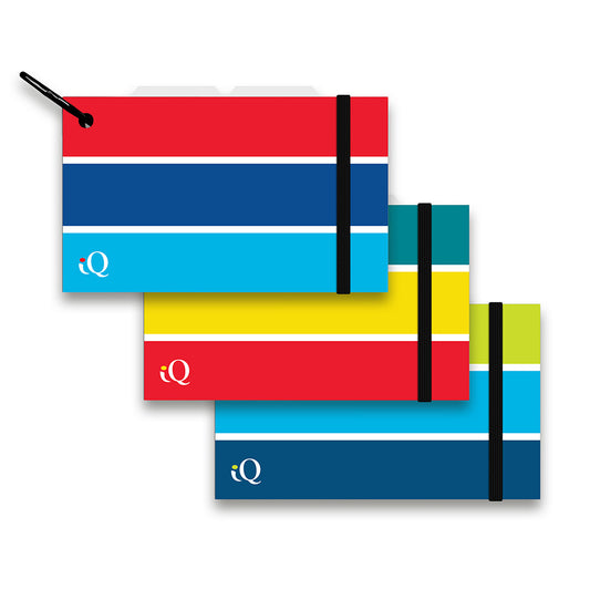 Index Cards on a Ring with Poly Covers Ruled 3 x 5in 100 Count 03510