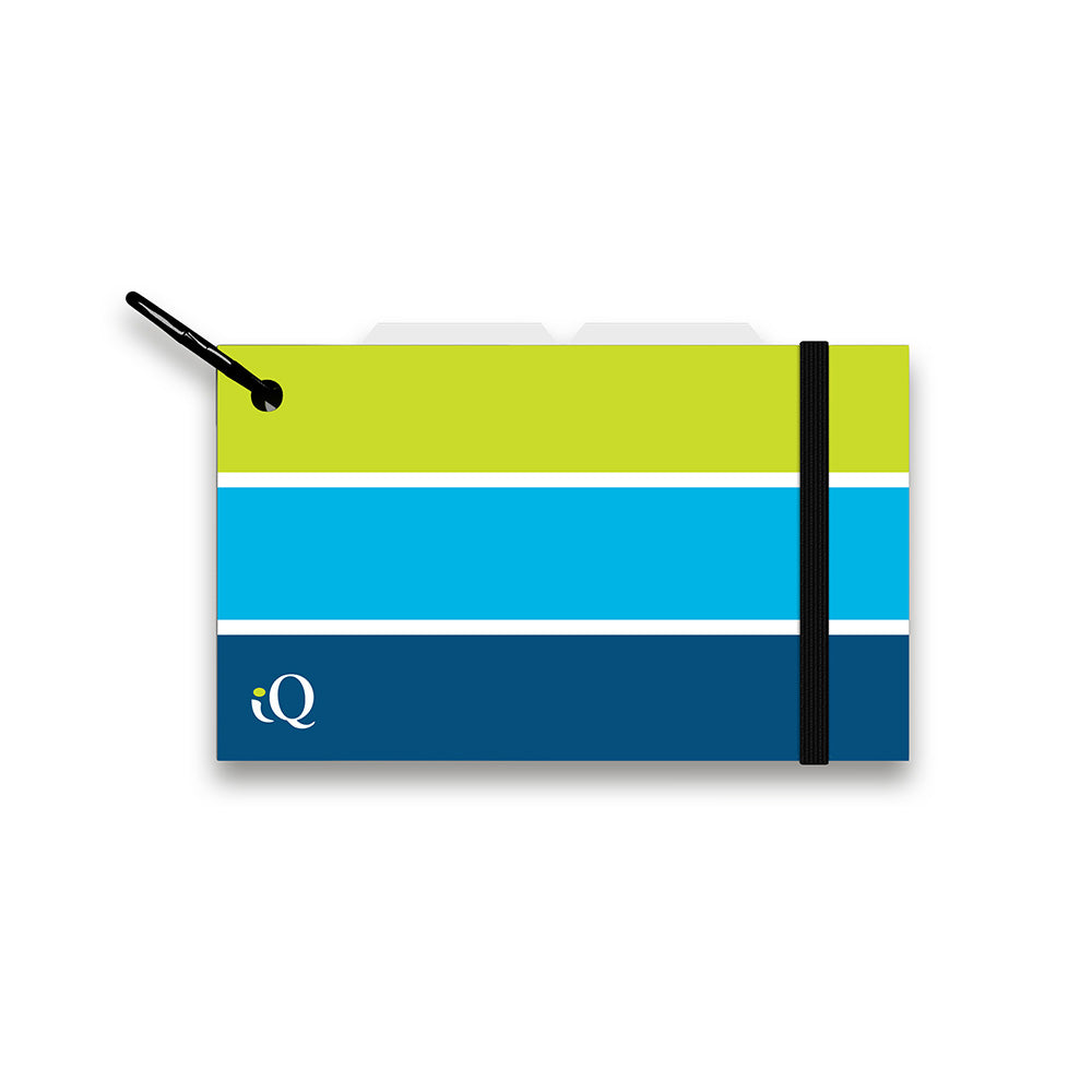 Index Cards on a Ring with Poly Covers Ruled 3 x 5in 100 Count 03510