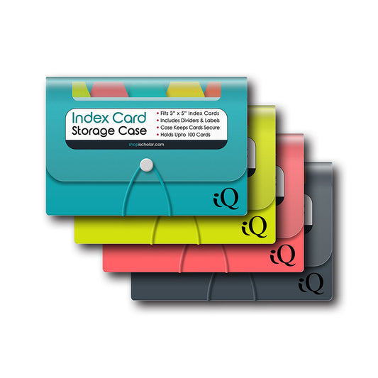 iQ Index Card Poly Case For 3 x 5in Cards 03566