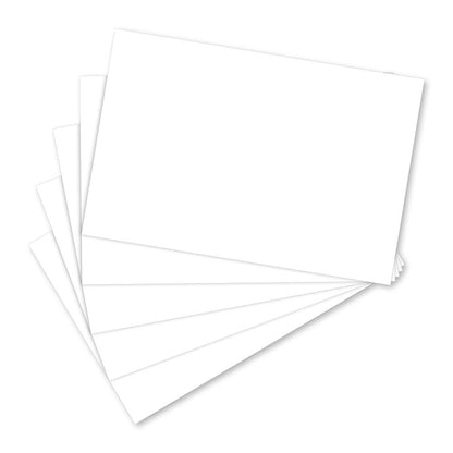 White Index Cards Unruled 5 x 8in 100 Count 05804
