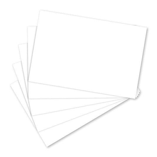 White Index Cards Unruled 5 x 8in 100 Count 05804