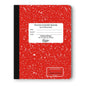 Penmanship Cursive Flex Cover Notebook Red 2nd Grade 9.75 x 7.5in 50 Sheets 10019