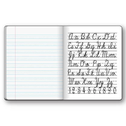 Penmanship Cursive Flex Cover Notebook Red 2nd Grade 9.75 x 7.5in 50 Sheets 10019
