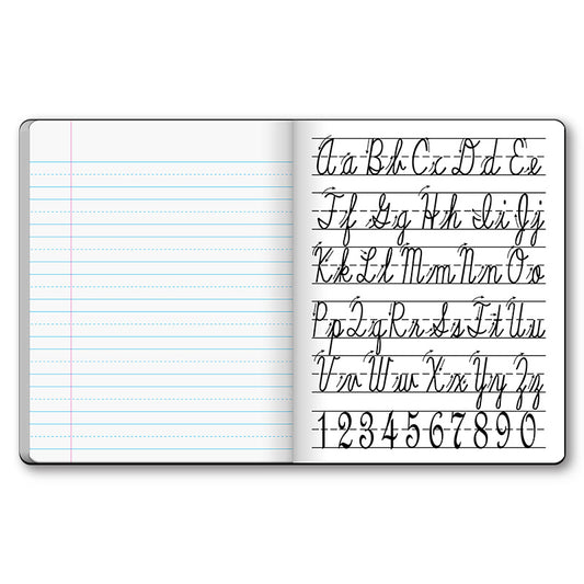 Penmanship Cursive Notebook Green 1st Grade 9.75 x 7.5in 80 Sheets 10028