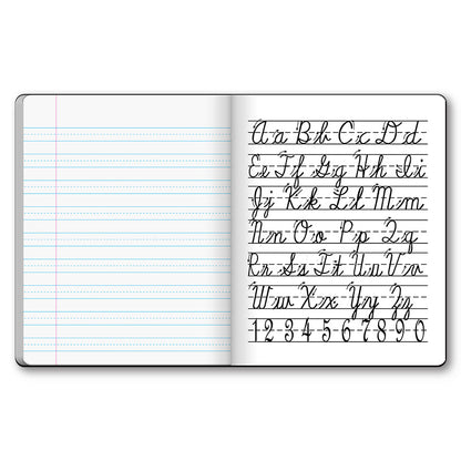 Penmanship Cursive Notebook Red 2nd Grade 9.75 x 7.5in 80 Sheets 10029