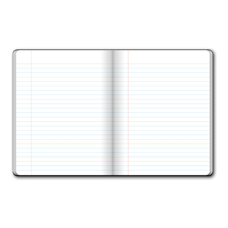 Small Marble Composition Notebook Wide Ruled 8.6 x 6.3in 100 Sheets 10110