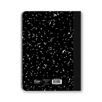 Small Marble Composition Notebook Wide Ruled 8.6 x 6.3in 100 Sheets 10110