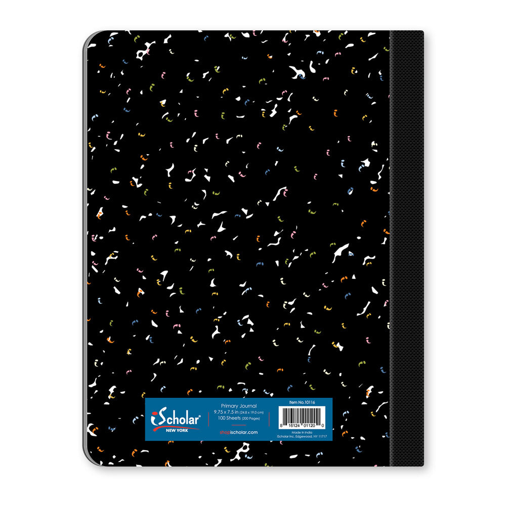 Primary Journal Composition Notebook Unruled/Cursive 9.75 x 7.5in 100 Sheets 10116