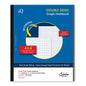 Double Sided Graph Ruled 4sq/in & 5sq/in Notebook 11 x 9in 80 Sheets 10545