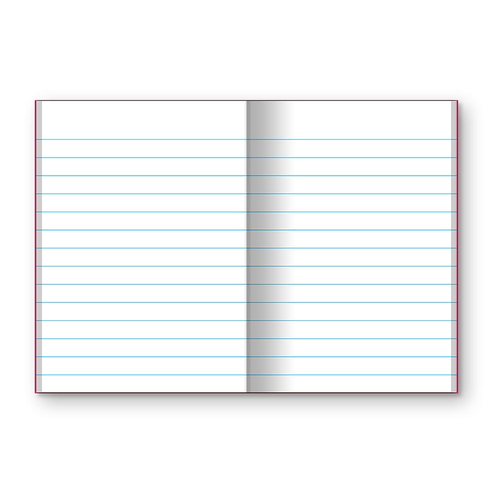 iQ BOLD Mini Composition Notebook Narrow Ruleec4.5 x 3.25in 80 Sheets 13110