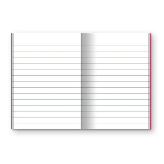 iQ BOLD Mini Composition Notebook Narrow Ruleec4.5 x 3.25in 80 Sheets 13110