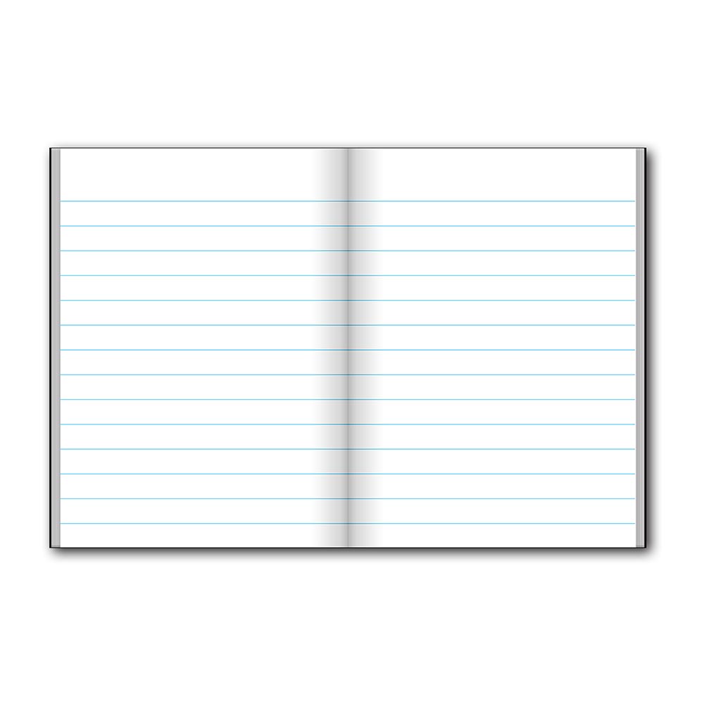 3 Pack Mini Composition Book Narrow Ruled 4.5" x 3.25" 180 Sheets 13333