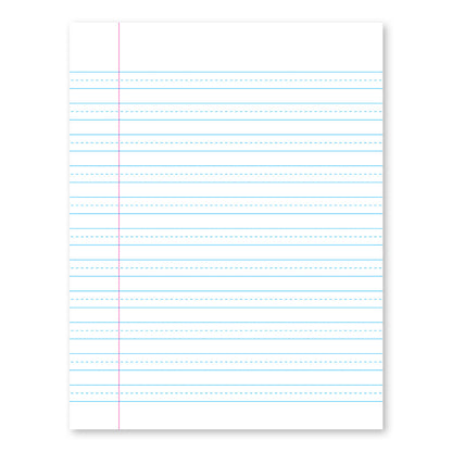Blue Denim Penmanship Notebook 3rd Grade 9.75 x 7.5in 80 Sheets 17003