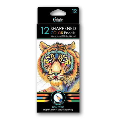 12 Pack #2 Color Pencils 22212
