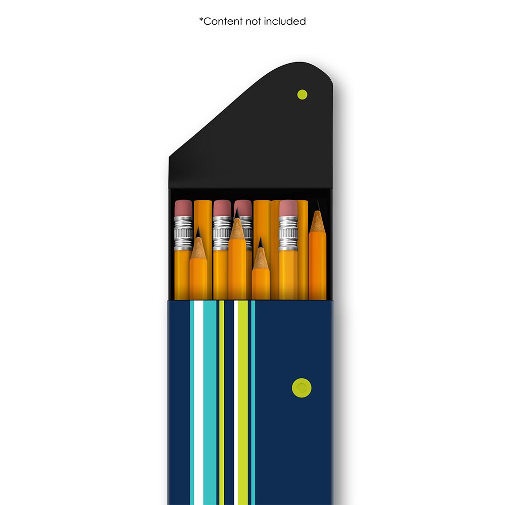 Heavy Gauge Poly Pencil Box Slider 30240
