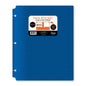 Twin Pocket Poly Portfolio With Hole Punch 30400