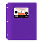 Twin Pocket Poly Portfolio With Hole Punch 30400