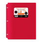 Twin Pocket Poly Portfolio With Hole Punch 30400