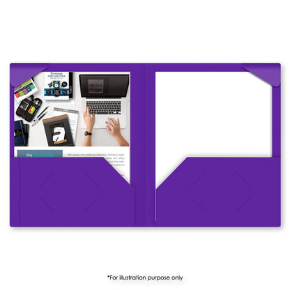 Twin Pocket Poly Portfolio No Hole Punch 30402