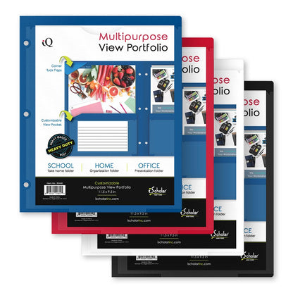 iQ Twin Pocket View Poly Portfolio 30440