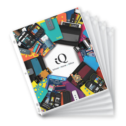 50 Pack iQ Poly Sheet Protectors 30550