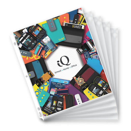 50 Pack iQ Poly Sheet Protectors 30550