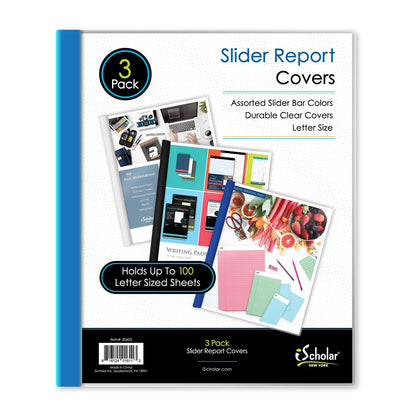 3 Pack Slider Report Covers 30603
