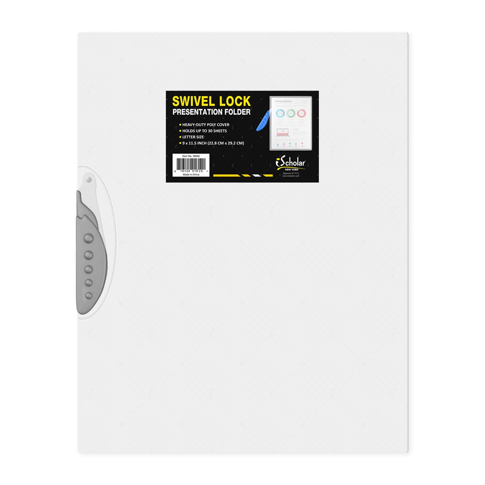Swivel Lock Presentation Folder 30642