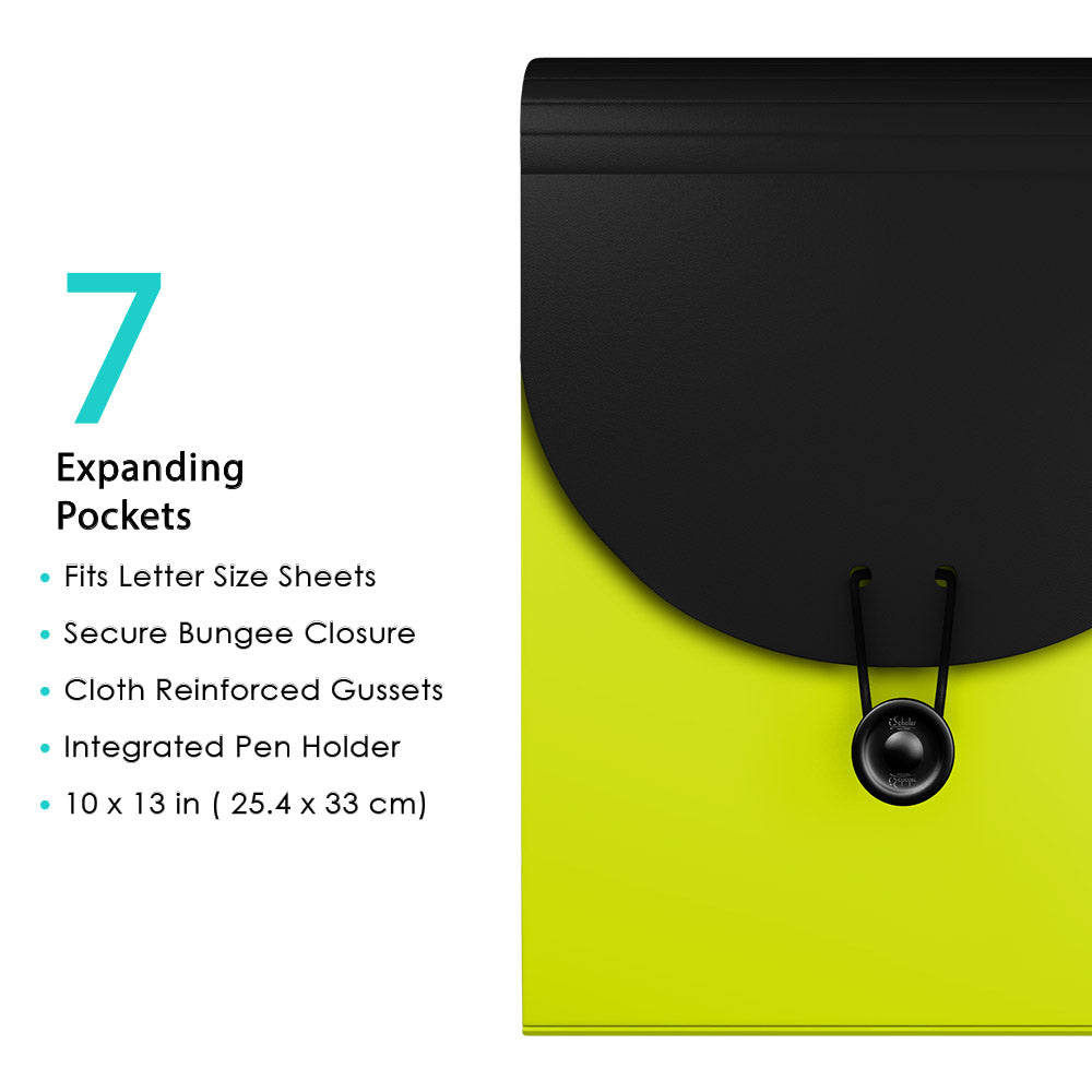 iQ 7 Pocket Backpack Expanding File Folder 30710