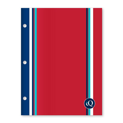 Four Pocket Laminated Heavy Duty Paper Portfolio 31210