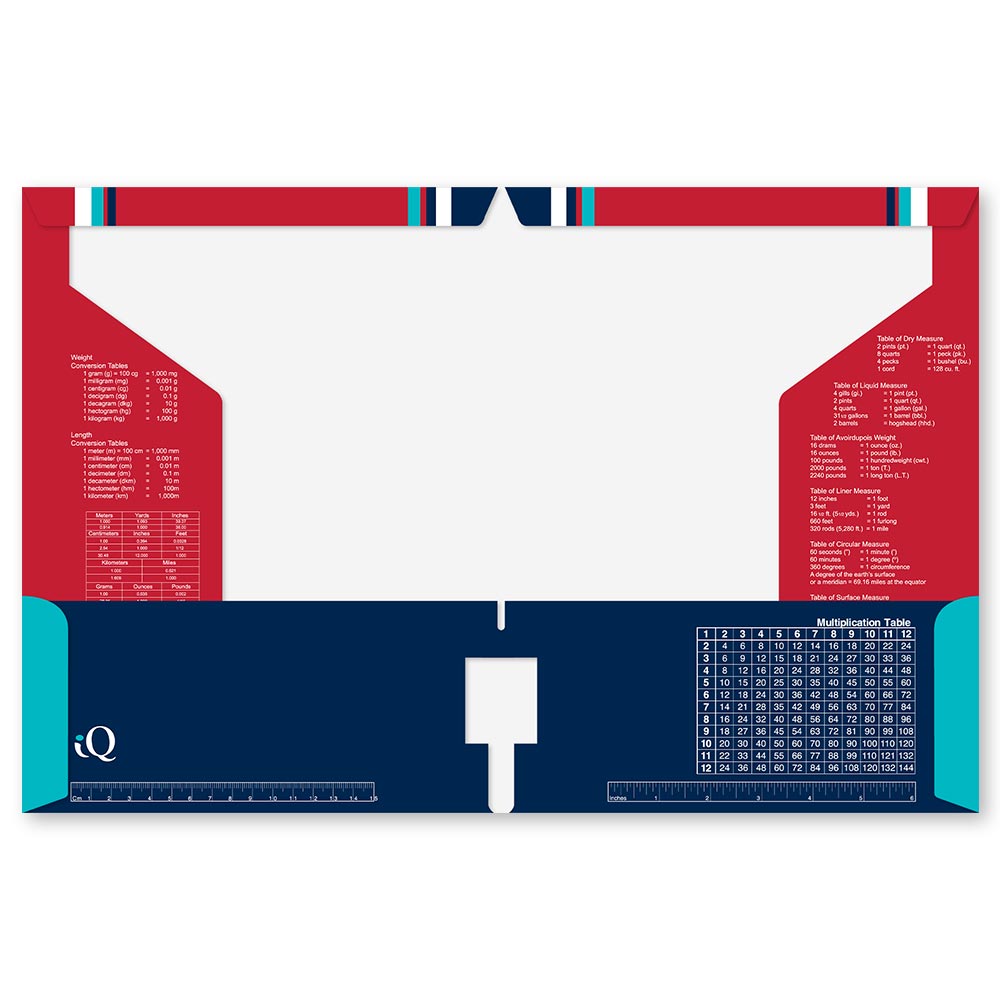 Four Pocket Laminated Heavy Duty Paper Portfolio 31210