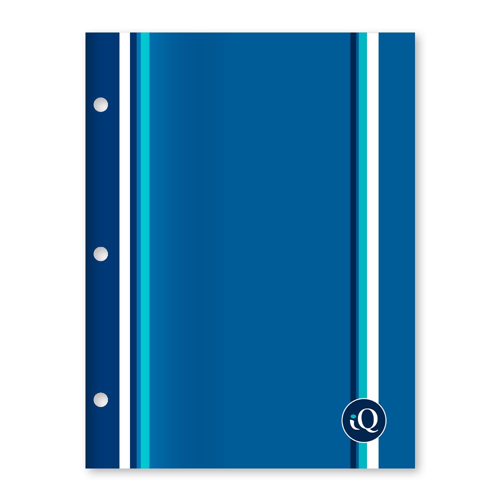 Four Pocket Laminated Heavy Duty Paper Portfolio 31210