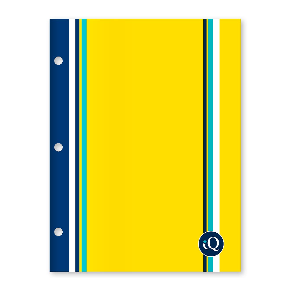 Four Pocket Laminated Heavy Duty Paper Portfolio 31210