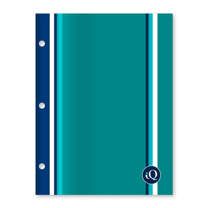 Four Pocket Laminated Heavy Duty Paper Portfolio 31210
