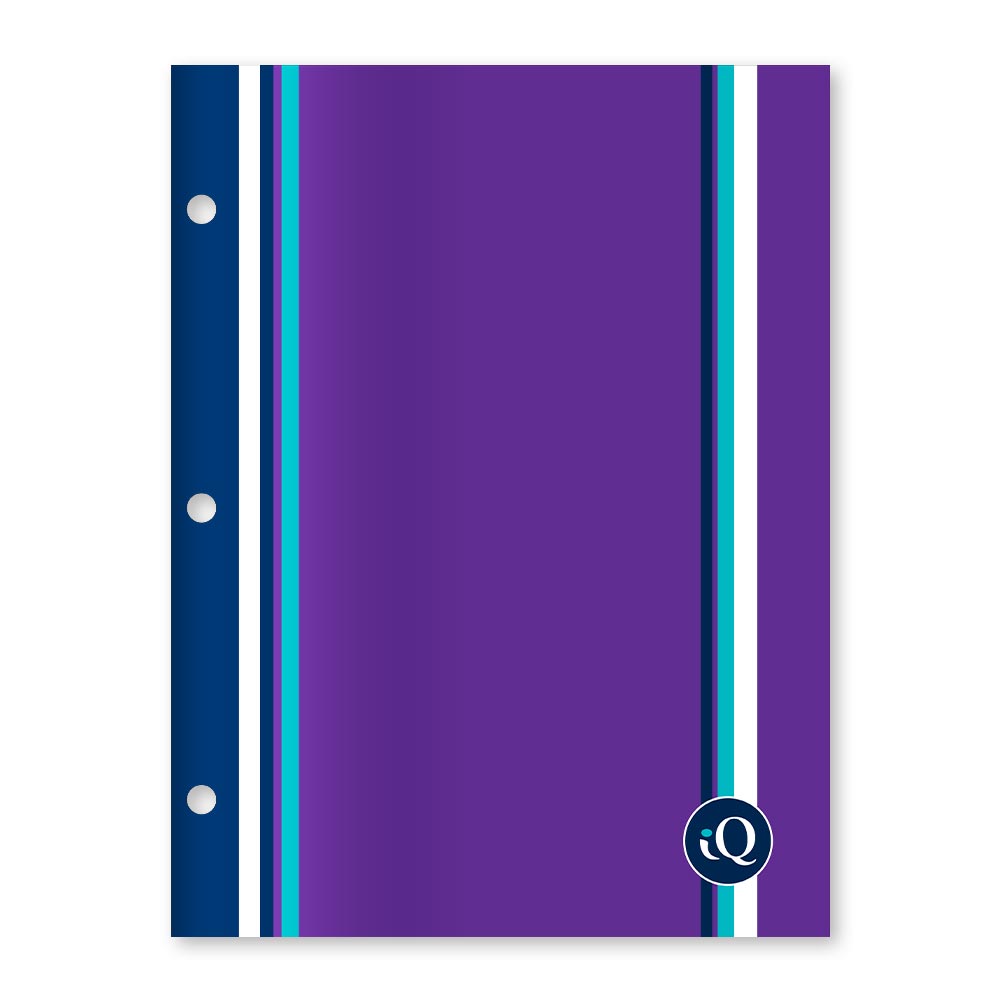 Four Pocket Laminated Heavy Duty Paper Portfolio 31210