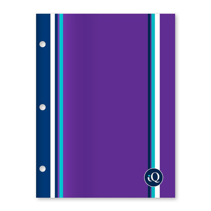 Four Pocket Laminated Heavy Duty Paper Portfolio 31210