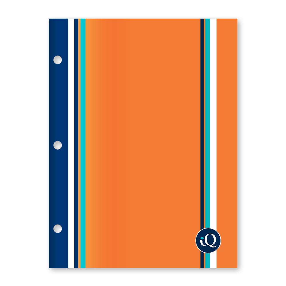 Four Pocket Laminated Heavy Duty Paper Portfolio 31210