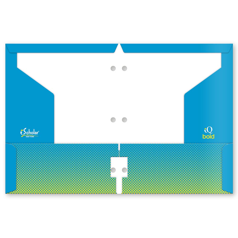 iQ BOLD 4 Pocket Paper Portfolio 12.5 x 9.5in 31231