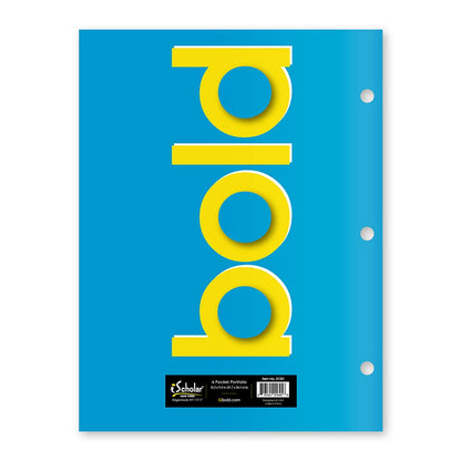 iQ BOLD 4 Pocket Paper Portfolio 12.5 x 9.5in 31231