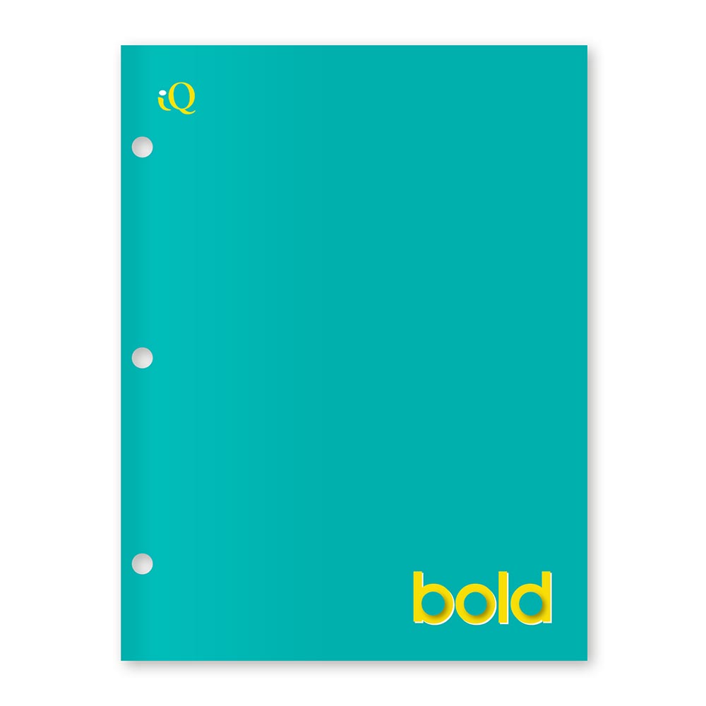 iQ BOLD 4 Pocket Paper Portfolio 12.5 x 9.5in 31231