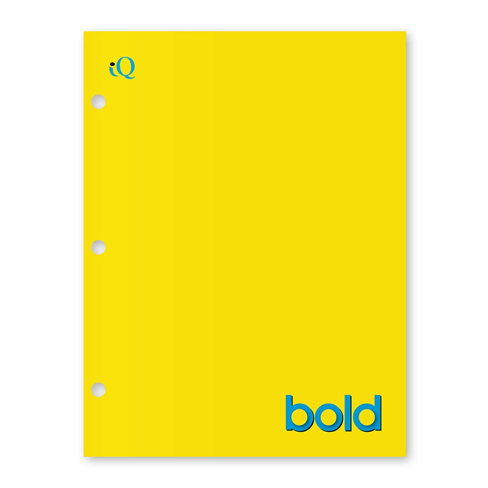 iQ BOLD 4 Pocket Paper Portfolio 12.5 x 9.5in 31231