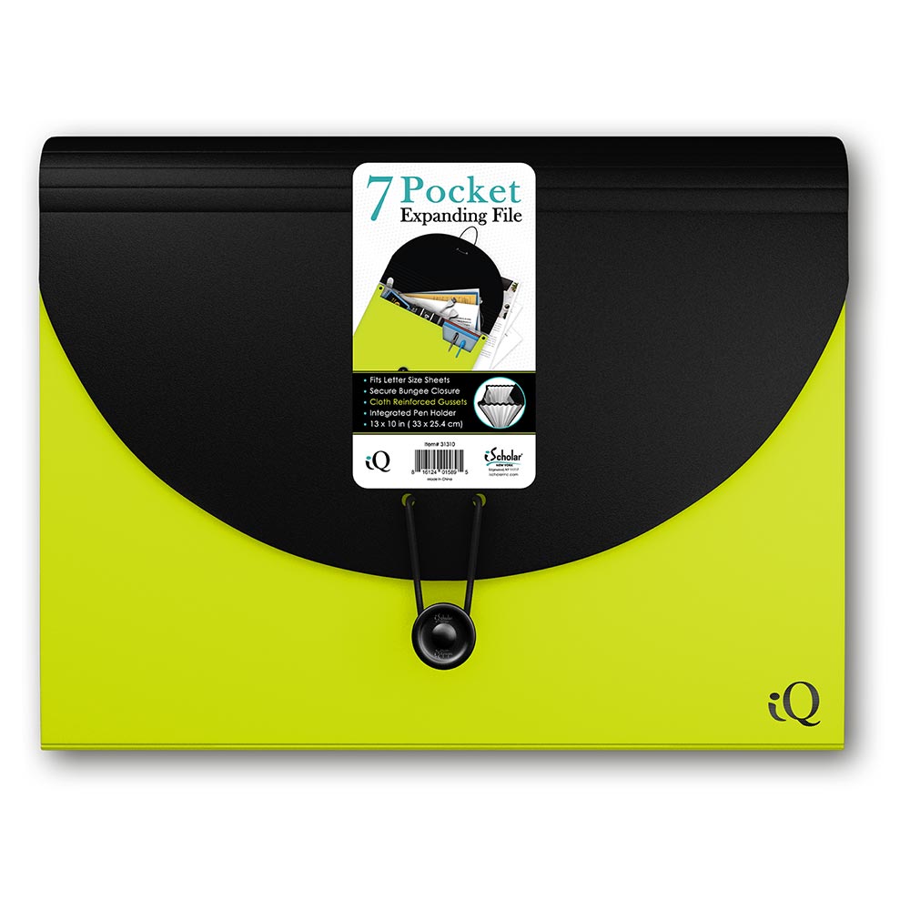 iQ 7 Pocket Expanding File Folder 31310