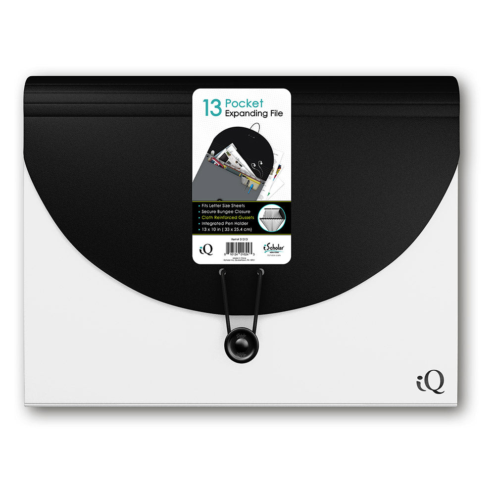 iQ 13 Pocket Expanding File Folder 31313