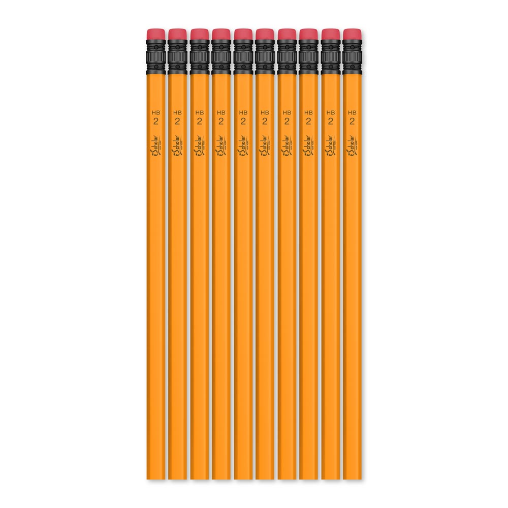 10 Pack #2 Yellow Pencils 33310